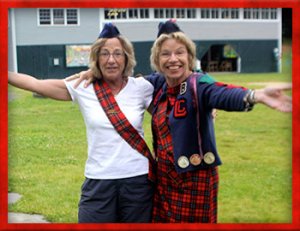 Joyce and Linda Larson