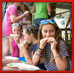 Healthy Food at Camp Lochearn